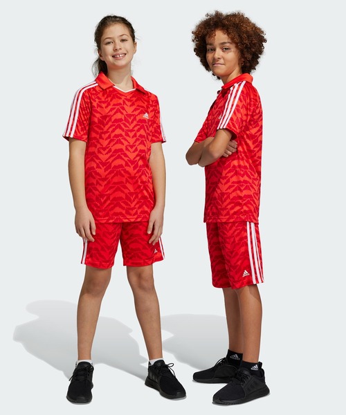 adidas(アディダス)の「サッカー セレブレーション ショーツ / ハーフパンツ / アディダス adidas(その他パンツ・キッズ・レッド/グレー・140/150/160/130)」の3枚目の写真
