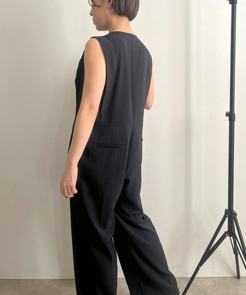 【セール】ボタンデザインオールインワン（サロペット/オーバーオール）｜LHELBIE（レルビエ） loanandbanking.com