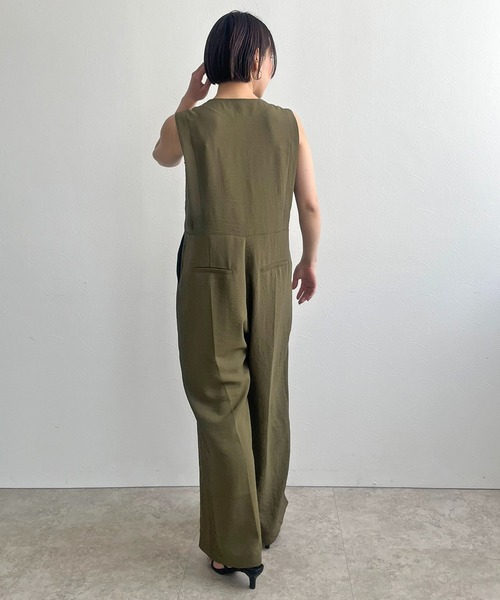 【セール】ボタンデザインオールインワン（サロペット/オーバーオール）｜LHELBIE（レルビエ） loanandbanking.com