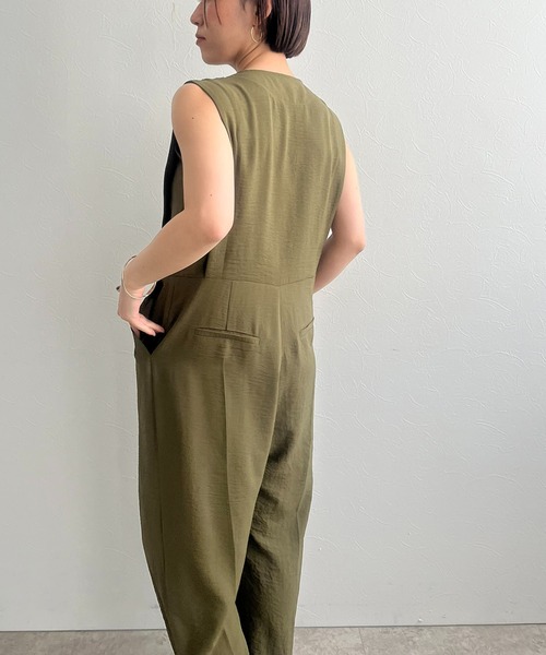 【セール】ボタンデザインオールインワン（サロペット/オーバーオール）｜LHELBIE（レルビエ） loanandbanking.com