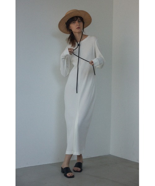 BLACK BY MOUSSY（ブラックバイマウジー）の「cocoon long one-piece 