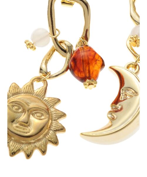 EVRIS(エヴリス)の「SUNNY MIXSTONE ピアス(ピアス(両耳用)・レディース・シルバー/ゴールド・FREE)」の8枚目の写真