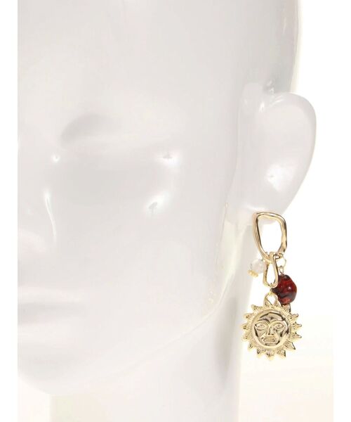 EVRIS(エヴリス)の「SUNNY MIXSTONE ピアス(ピアス(両耳用)・レディース・シルバー/ゴールド・FREE)」の9枚目の写真