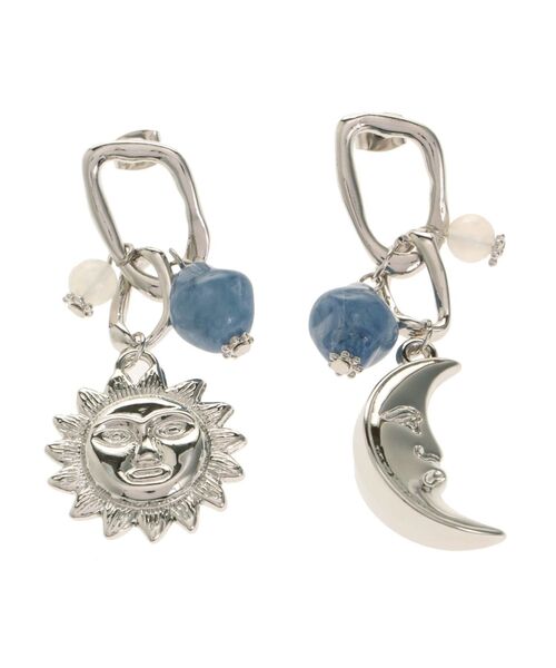 EVRIS(エヴリス)の「SUNNY MIXSTONE ピアス(ピアス(両耳用)・レディース・シルバー/ゴールド・FREE)」の11枚目の写真