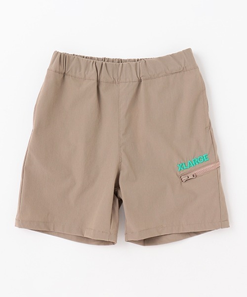 XLARGE KIDS（エクストララージキッズ）の「3分丈ファスナーショーツ（その他パンツ・キッズ・パープル/ブラック/ベージュ/ブルー・90cm/110cm/120cm/130cm/80ｃｍ/140cm/100cm）」の3枚目の写真