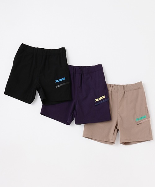 XLARGE KIDS（エクストララージキッズ）の「3分丈ファスナーショーツ（その他パンツ・キッズ・パープル/ブラック/ベージュ/ブルー・90cm/110cm/120cm/130cm/80ｃｍ/140cm/100cm）」の14枚目の写真