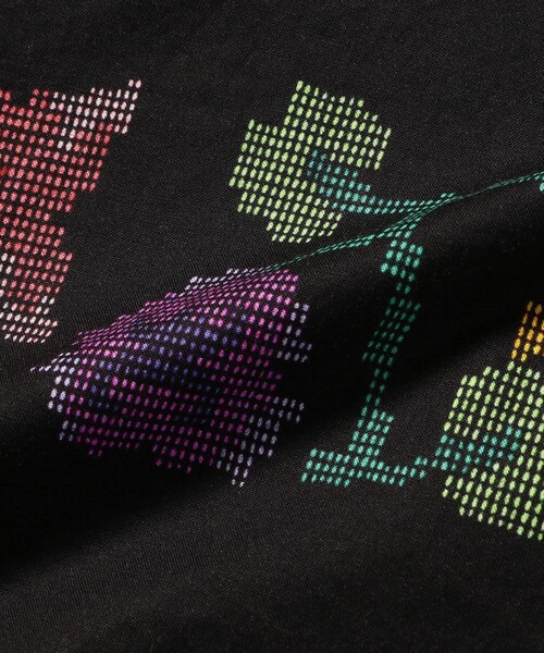 BEAMS BOY（ビームスボーイ）の「BEAMS BOY / フラワー エンブプリント スカート（スカート・レディース・ブラック/ベージュ・1/2）」の13枚目の写真