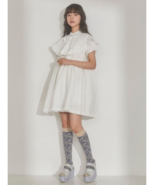 merry jenny（メリージェニー）の「flowerスパンコール厚底サンダル（サンダル・レディース・ピンク/ブルー・MEDIUM/LARGE）」の6枚目の写真