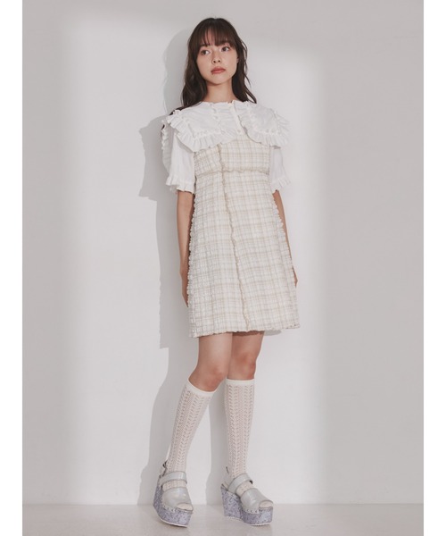 merry jenny（メリージェニー）の「flowerスパンコール厚底サンダル（サンダル・レディース・ピンク/ブルー・MEDIUM/LARGE）」の22枚目の写真