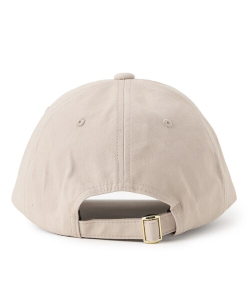 grove（グローブ）の「◆刺繍ロゴキャンバスキャップ【UVカット】（キャップ・レディース・ベビーピンク/ライトベージュ/アイボリー/ブラック・00）」の7枚目の写真