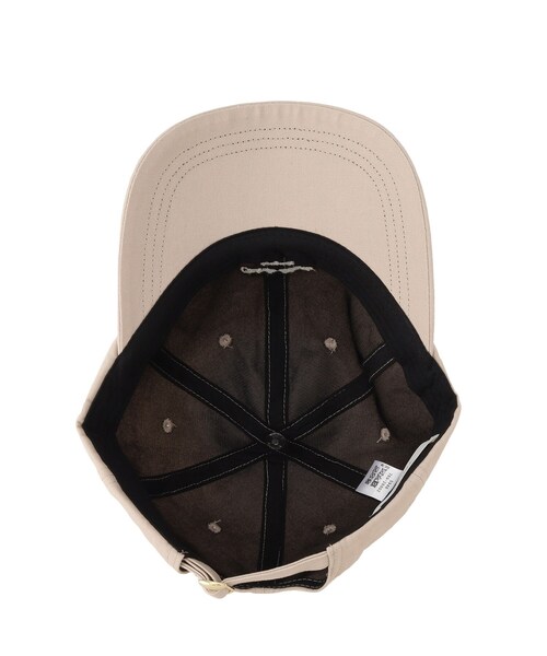 grove（グローブ）の「◆刺繍ロゴキャンバスキャップ【UVカット】（キャップ・レディース・ベビーピンク/ライトベージュ/アイボリー/ブラック・00）」の6枚目の写真