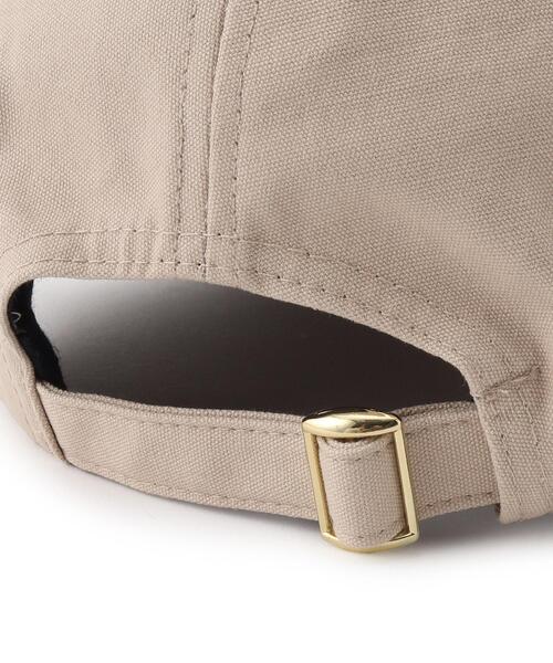 grove（グローブ）の「◆刺繍ロゴキャンバスキャップ【UVカット】（キャップ・レディース・ベビーピンク/ライトベージュ/アイボリー/ブラック・00）」の8枚目の写真