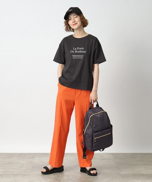 grove（グローブ）の「◆刺繍ロゴキャンバスキャップ【UVカット】（キャップ・レディース・ベビーピンク/ライトベージュ/アイボリー/ブラック・00）」の14枚目の写真