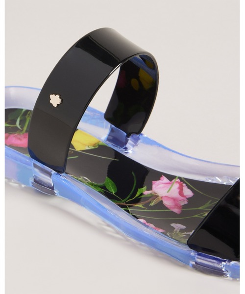 Ted Baker（テッドベーカー）の「JELLINA フラワープリント ジェリー サンダル（サンダル・レディース・ブラック・38/39/36/37）」の6枚目の写真