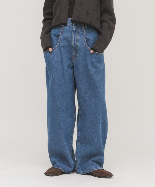 3サイズ展開』BIGポケットデザインデニム（デニムパンツ）｜KBF