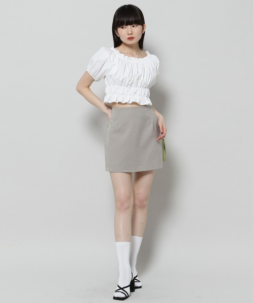 ALAND(エーランド)の「3.3 Field Trip/2WAYショートブラウス(2WAY) 2903738(シャツ/ブラウス・レディース・ネイビー/ピンク/ホワイト・FREE)」の14枚目の写真