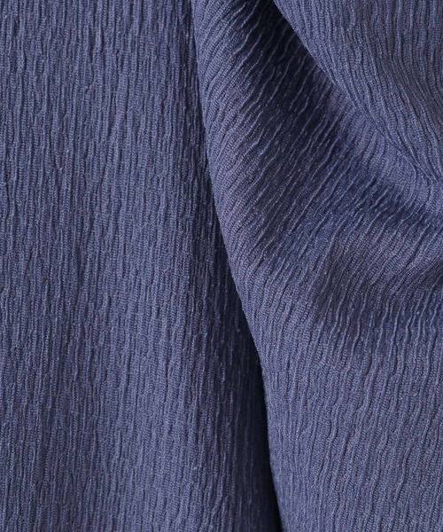 e/rm（イーアールエム）の「【e/rm】テクスチャーカタパフワンピース_5分袖（ワンピース・レディース・ブラック系その他2/ブルー系その他4/イエロー/グリーン系その他4/ホワイト系その他6/オレンジ系その他2・FREE）」の7枚目の写真