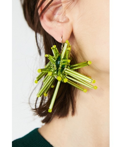 Seed Motif Earrings A