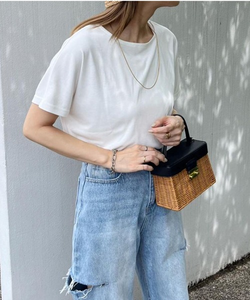 骨格別][UVカット][接触冷感]真夏の制服Tシャツ（Tシャツ/カットソー