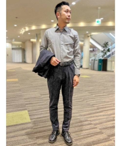 専用品　プレミアータ　スーツ+Tシャツスタイルに相性抜群　9　28.5㎝ TAKA-Q ウール混 レギュラーフィット 2ボタン2ピーススーツ