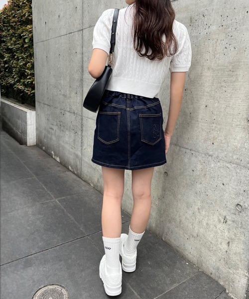 one after another NICE CLAUP(ワンアフターアナザーナイスクラップ)の「ボリュームソールスニーカー(スニーカー・レディース・ピンク系その他/オフホワイト・S/M/L/LL)」の13枚目の写真