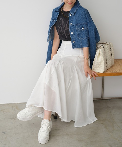 one after another NICE CLAUP(ワンアフターアナザーナイスクラップ)の「ボリュームソールスニーカー(スニーカー・レディース・ピンク系その他/オフホワイト・S/M/L/LL)」の5枚目の写真