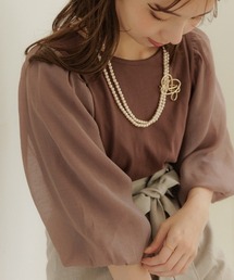 フェミニンバルーントップ