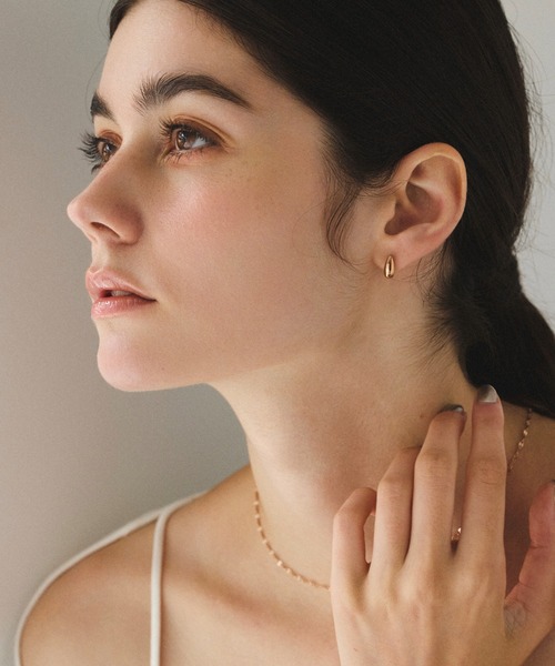 CENE（セネ）の「【CENE】セネ/ドロップピアス（ピアス（両耳用）・レディース・シルバー/ゴールド/ピンクゴールド・FREE）」の4枚目の写真