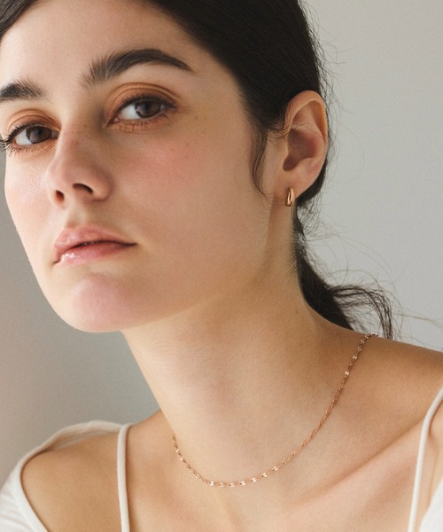 CENE（セネ）の「【CENE】セネ/ドロップピアス（ピアス（両耳用）・レディース・シルバー/ゴールド/ピンクゴールド・FREE）」の6枚目の写真