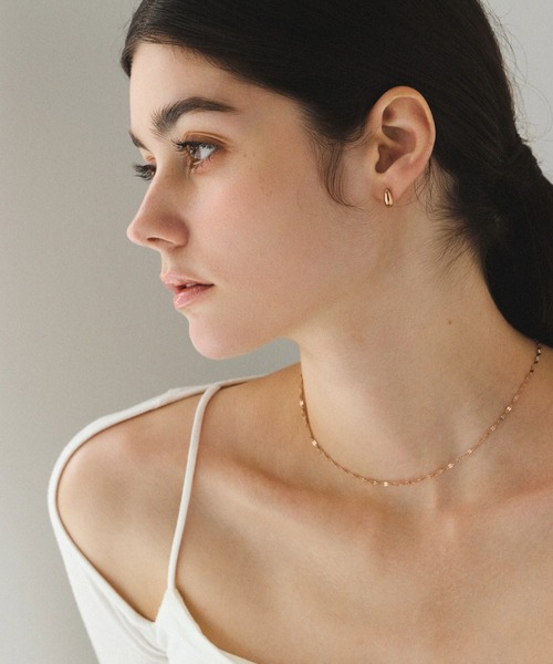 CENE（セネ）の「【CENE】セネ/ドロップピアス（ピアス（両耳用）・レディース・シルバー/ゴールド/ピンクゴールド・FREE）」の7枚目の写真