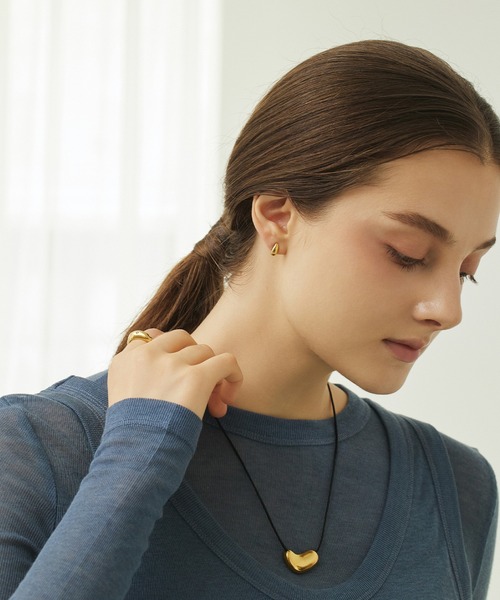 CENE（セネ）の「【CENE】セネ/ドロップピアス（ピアス（両耳用）・レディース・シルバー/ゴールド/ピンクゴールド・FREE）」の14枚目の写真