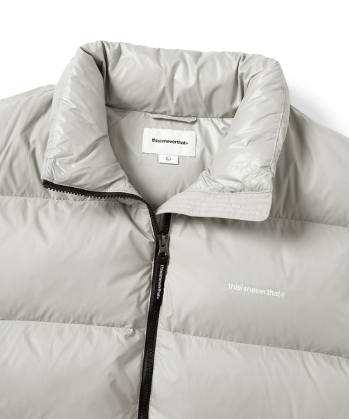 Thisisneverthat ネバザ　ダウンジャケット　グレー　S PERTEX T Down Jacket（ダウンジャケット/コート