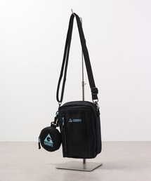 GERRY | GERRY スマホ収納 ミニポーチ付 シンプルロゴ ポリエステル 縦型 ミニショルダーバッグ(ショルダーバッグ)