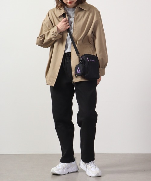 GERRY（ジェリー）の「GERRY スマホ収納　ミニポーチ付　シンプルロゴ　ポリエステル　縦型　ミニショルダーバッグ（ショルダーバッグ・メンズ・ブルー/ブラック/パープル・FREE）」の5枚目の写真