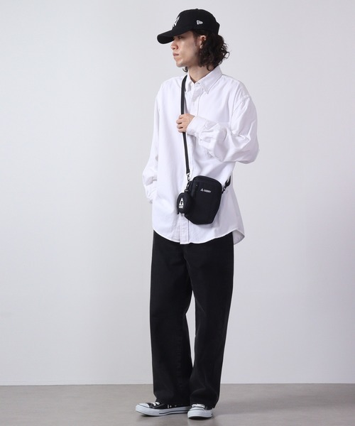 GERRY（ジェリー）の「GERRY スマホ収納　ミニポーチ付　シンプルロゴ　ポリエステル　縦型　ミニショルダーバッグ（ショルダーバッグ・メンズ・ブルー/ブラック/パープル・FREE）」の16枚目の写真