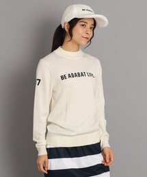 adabat | ロゴデザイン ボトルネックセーター(ニット/セーター)