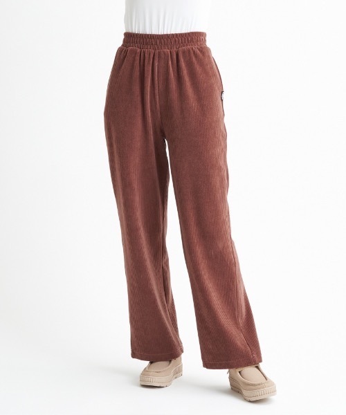 ROXY(ロキシー)の「CORNELL PANTS/ロキシーウエストゴムワイドシルエットコーデュロイパンツ(その他パンツ・レディース・ブラウン/グリーン/ナチュラル・SMALL/LARGE/MEDIUM)」の17枚目の写真