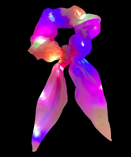 Catherine Cottage（キャサリンコテージ）の「【ZOZO限定】光るうさみみシュシュ（シュシュ・キッズ・ホワイト/ブルー/ピンク/パープル/グリーン/イエロー・FREE）」の6枚目の写真