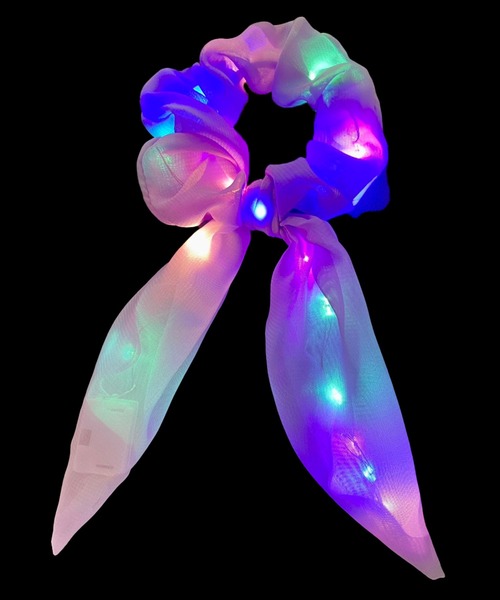 Catherine Cottage（キャサリンコテージ）の「【ZOZO限定】光るうさみみシュシュ（シュシュ・キッズ・ホワイト/ブルー/ピンク/パープル/グリーン/イエロー・FREE）」の11枚目の写真