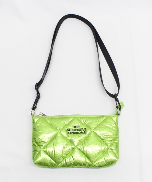 RNA(アールエヌエー)の「E4943 メタリックパディングBAG(ショルダーバッグ・レディース・シルバー/ライトグリーン/ラベンダー・FREE)」の21枚目の写真