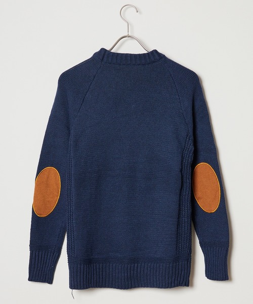 △ELBOW PATCH KNIT/エルボーパッチニット（Tシャツ/カットソー）｜ALL