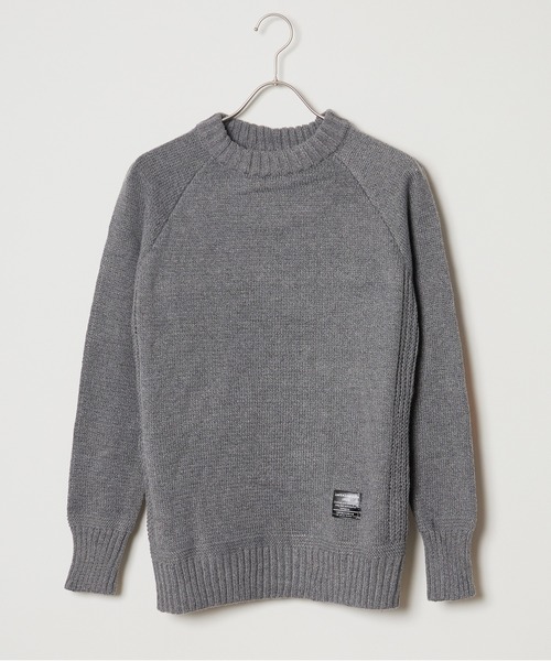 △ELBOW PATCH KNIT/エルボーパッチニット（Tシャツ/カットソー）｜ALL