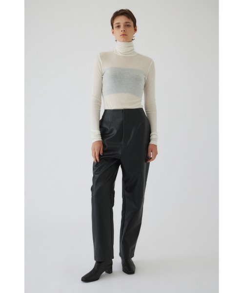 RIM.ARK(リムアーク)の「Standard turtleneck cut tops(Tシャツ/カットソー・レディース・ダークネイビー/ライトグリーン/ライトブルー/マジェンタ/ホワイト・FREE)」の7枚目の写真