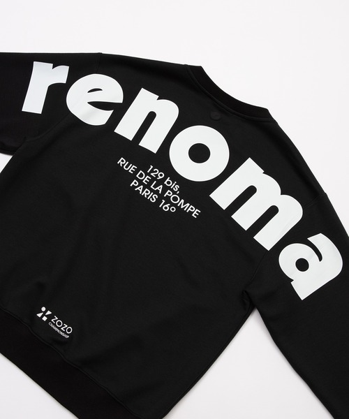レノマ【美品】ゴルフウェア　スウェット　ビックロゴ　RENOMA Mサイズ renoma GOLF（レノマゴルフ）の「販売終了【ZOZO限定】BIG LOGO