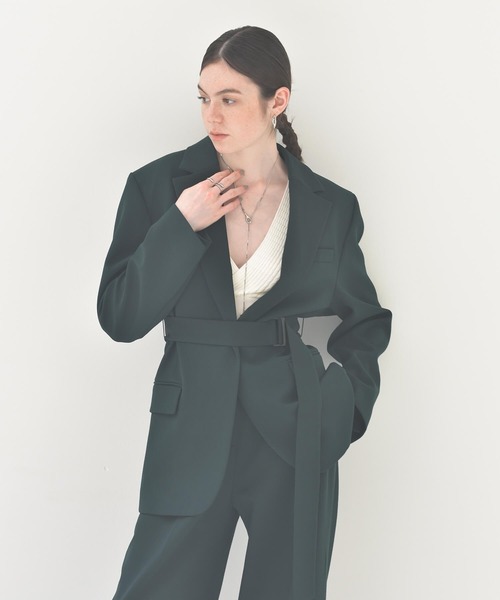 【WEB限定】”Aqua”ベネチアンチェーンネックレス/サージカルステンレス（金属アレルギー対応）【LHME / エルエイチエムイー】（ネックレス）｜LHME（エルエイチエムイー）