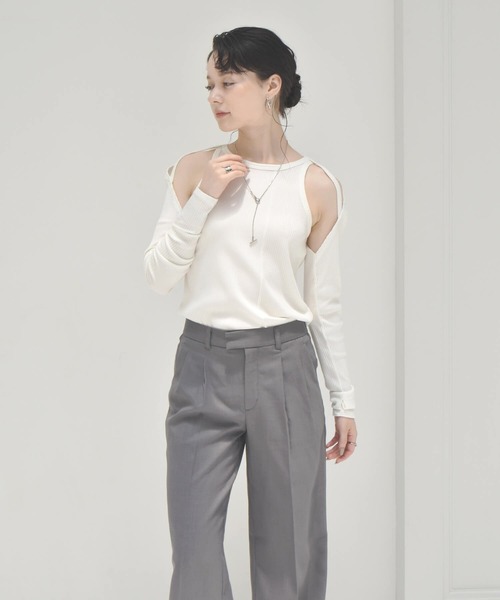 【WEB限定】”Aqua”ベネチアンチェーンネックレス/サージカルステンレス（金属アレルギー対応）【LHME / エルエイチエムイー】（ネックレス）｜LHME（エルエイチエムイー）