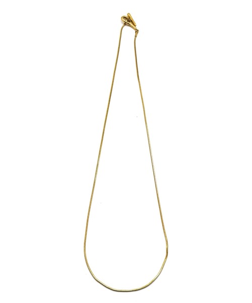 【WEB限定】”Aqua”ベネチアンチェーンネックレス/サージカルステンレス（金属アレルギー対応）【LHME / エルエイチエムイー】（ネックレス）｜LHME（エルエイチエムイー）