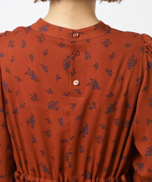 grove（グローブ）の「◆ヴィンテージライクなプリントワンピース（ワンピース・レディース・ブラウン系/ブラック・03/05/02/01/04）」の18枚目の写真