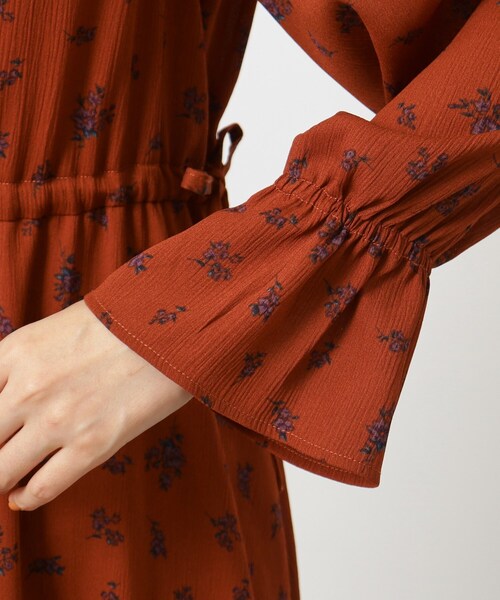 grove（グローブ）の「◆ヴィンテージライクなプリントワンピース（ワンピース・レディース・ブラウン系/ブラック・03/05/02/01/04）」の19枚目の写真