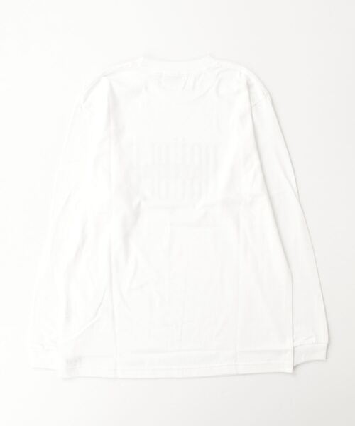 DOUBLE STEAL(ダブルスティール)の「DSトールロゴ 長袖Tシャツ(Tシャツ/カットソー・メンズ・ホワイト/ブラック・X-LARGE/LARGE/MEDIUM)」の3枚目の写真